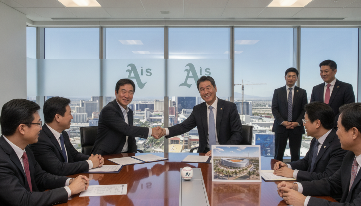 Chan Ho Park buys stake in Athletics as team prepares Las Vegas move