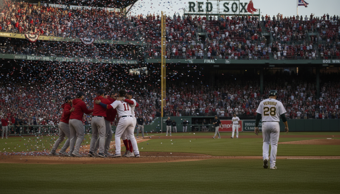 Red Sox defeat Athletics 4-2 in MLB highlights