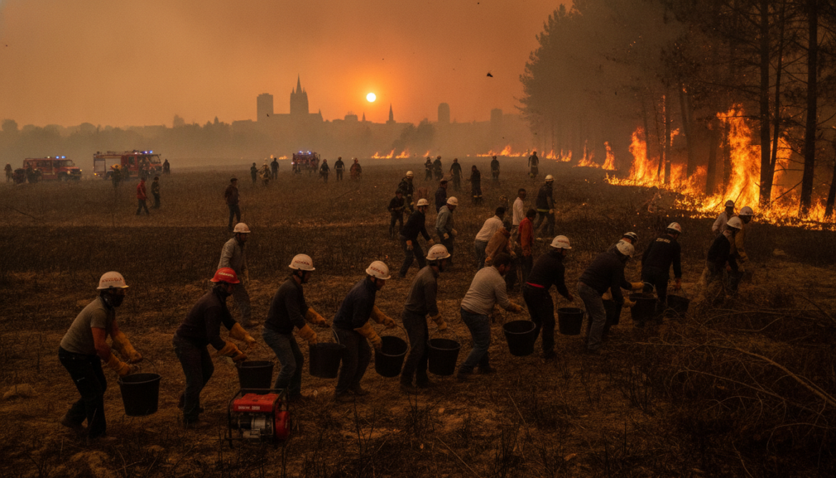 Bordeaux wildfire forces residents into volunteer firefighting as city braces