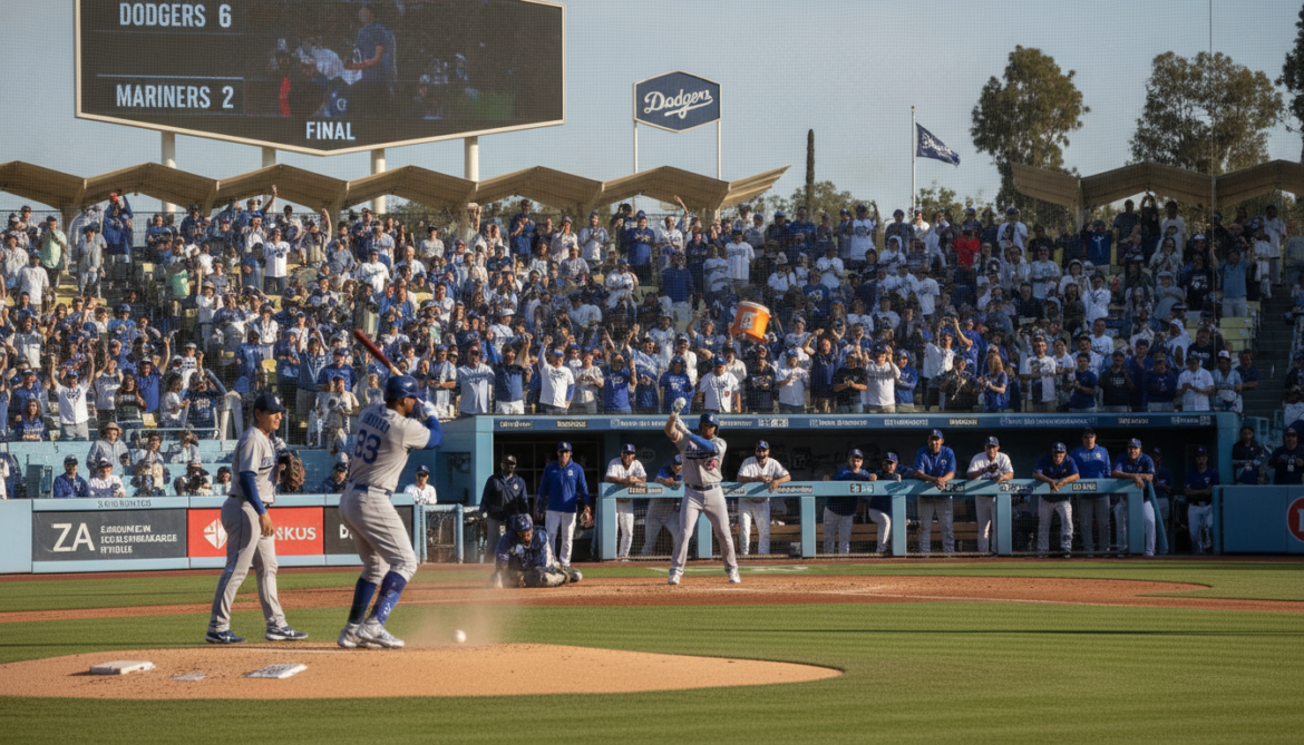 Dodgers defeat Mariners 6-2 as offense and pitching dominate