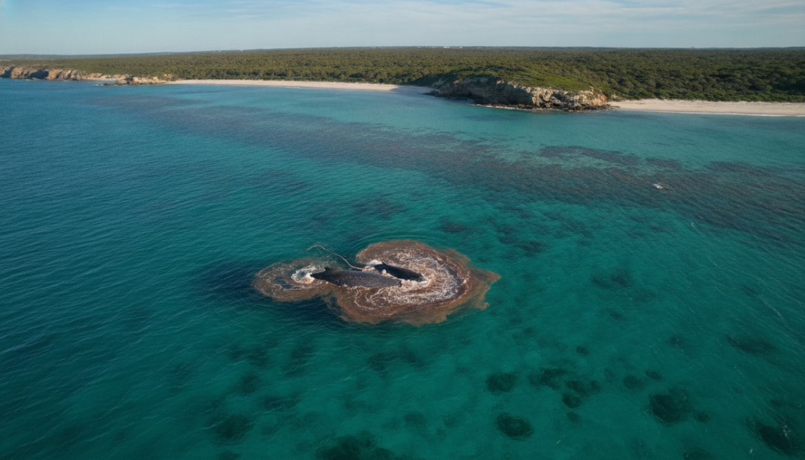 Drone Footage Captures Humpback Whale Giving Birth off Australia’s East Coast