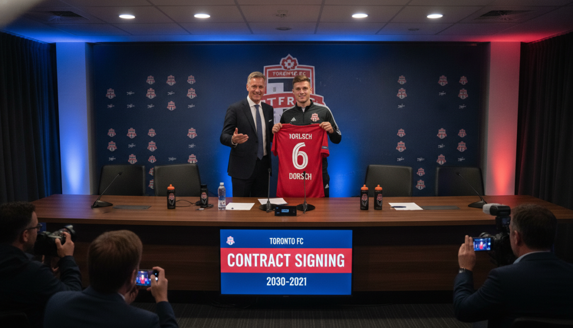 Toronto FC signs German midfielder Niklas Dorsch to 2030-31 contract