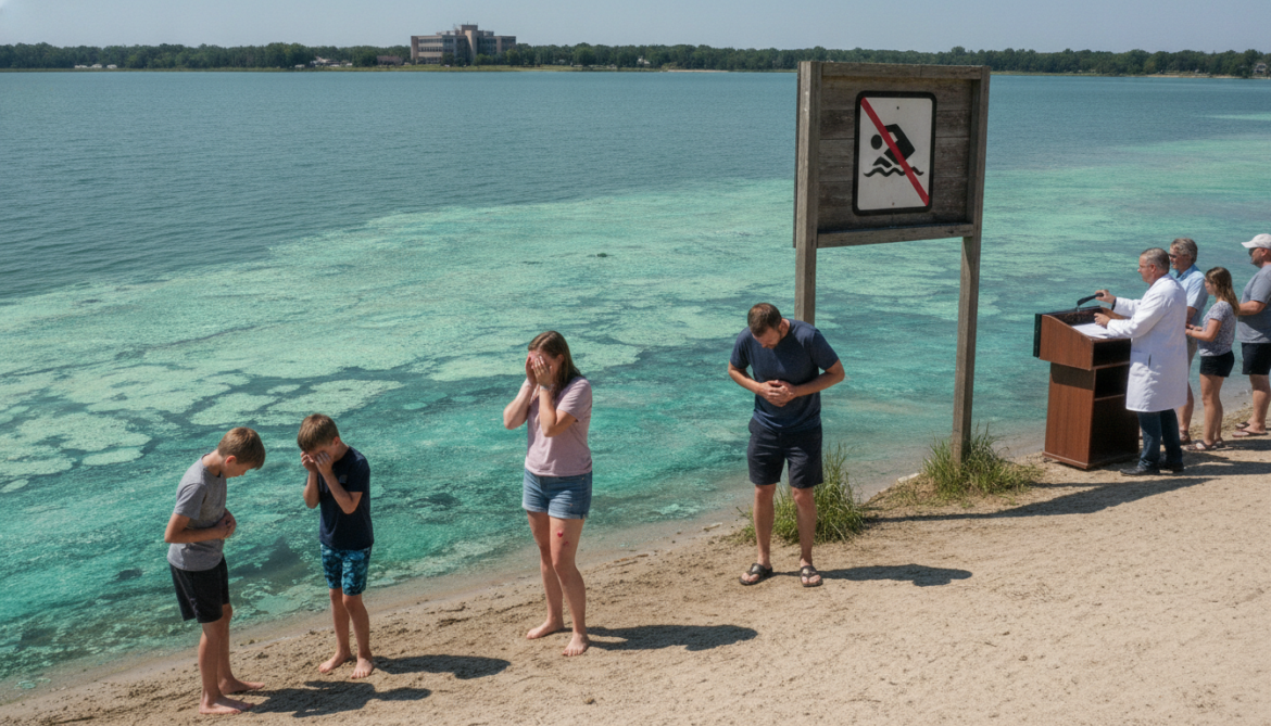AHS warns cyanobacterial blooms cause skin, eye and gastrointestinal symptoms