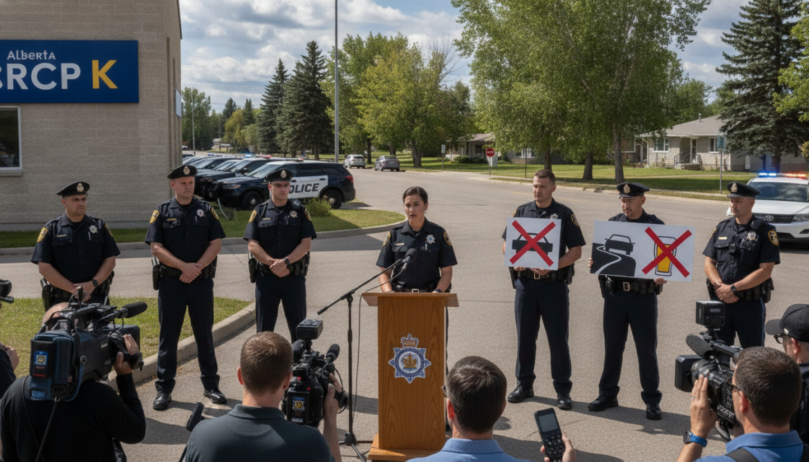 Alberta RCMP warns drivers against impairment and distraction this Heritage Day weekend