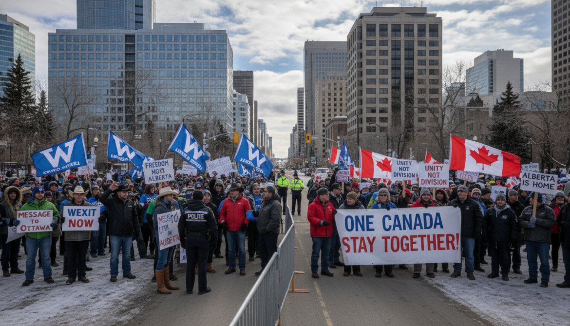 Albertans split over separation referendum as many say vote is message