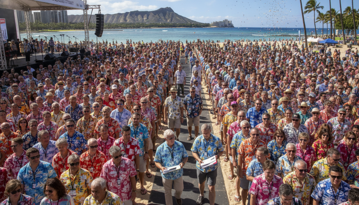 Aloha shirt world record set after crowd meets strict judging criteria
