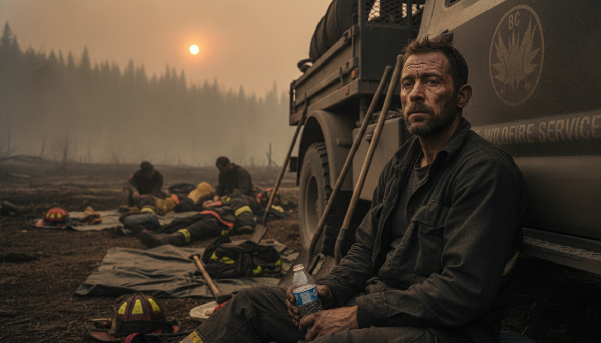 BC Wildfire firefighter details grueling 14-day deployments and mental toll