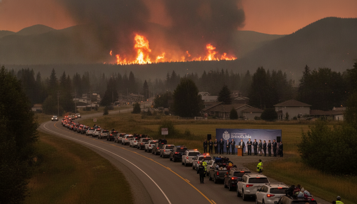 Bald Range wildfire forces Summerland evacuation and triggers B.C. state of emergency