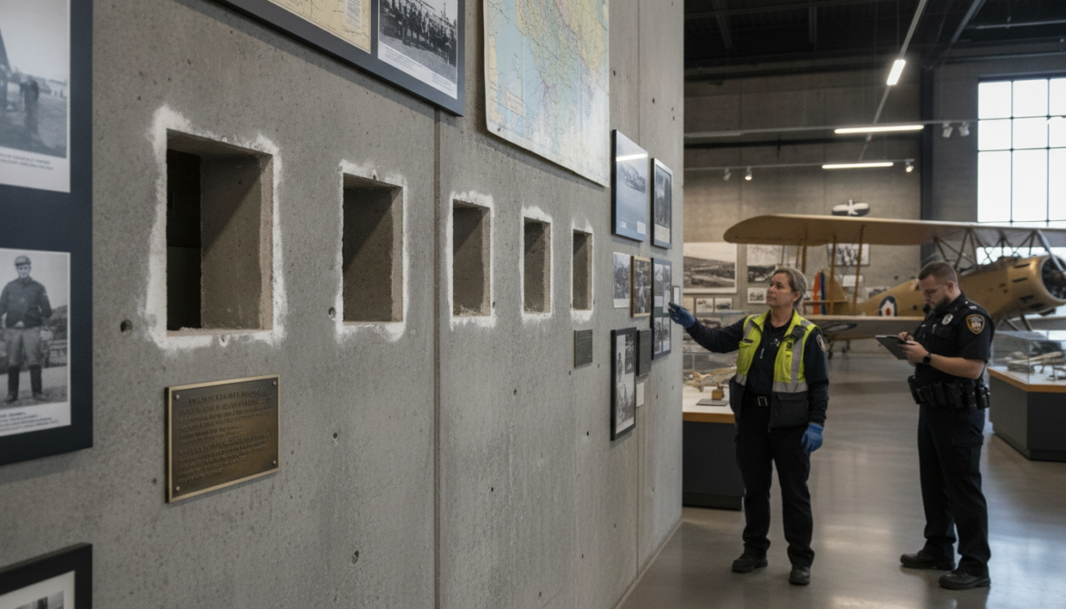 Calgary Hangar Flight Museum hit by repeat plaque theft with five stolen