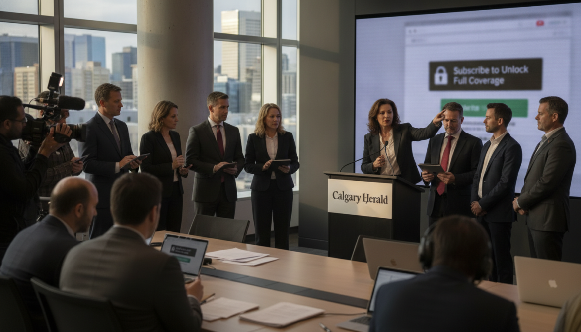 Calgary Herald launches subscription access requiring registration to unlock full coverage