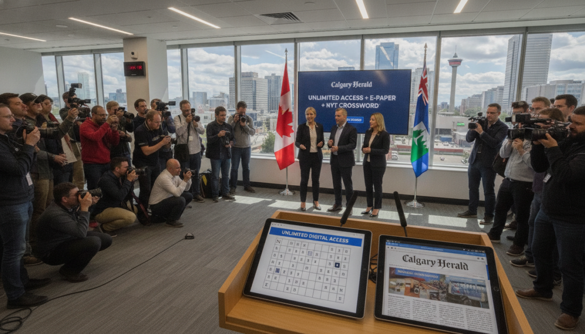 Calgary Herald launches subscription plan with unlimited access, ePaper and NYT Crossword