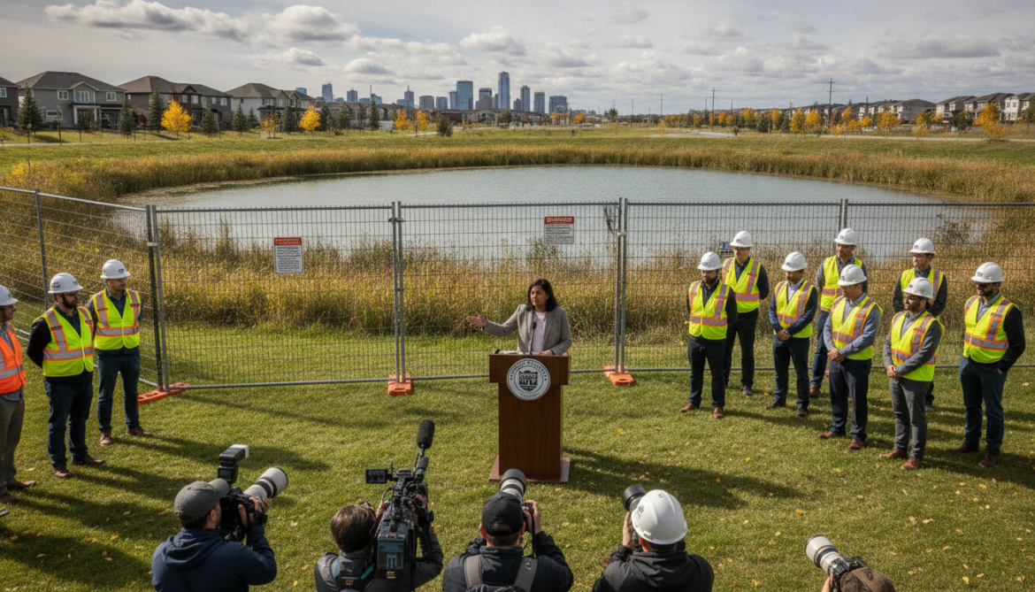 Calgary announces new safety upgrades at 15 storm ponds