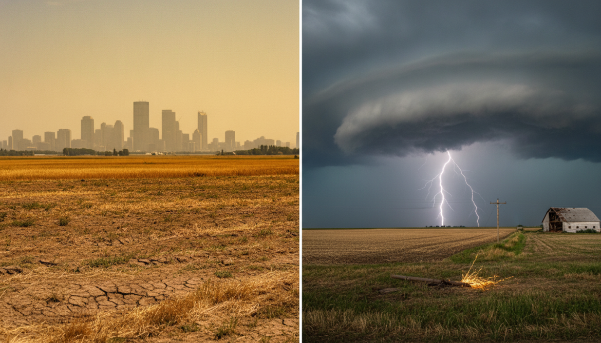 Calgary records sixth warmest and driest summer as storms batter central Alberta