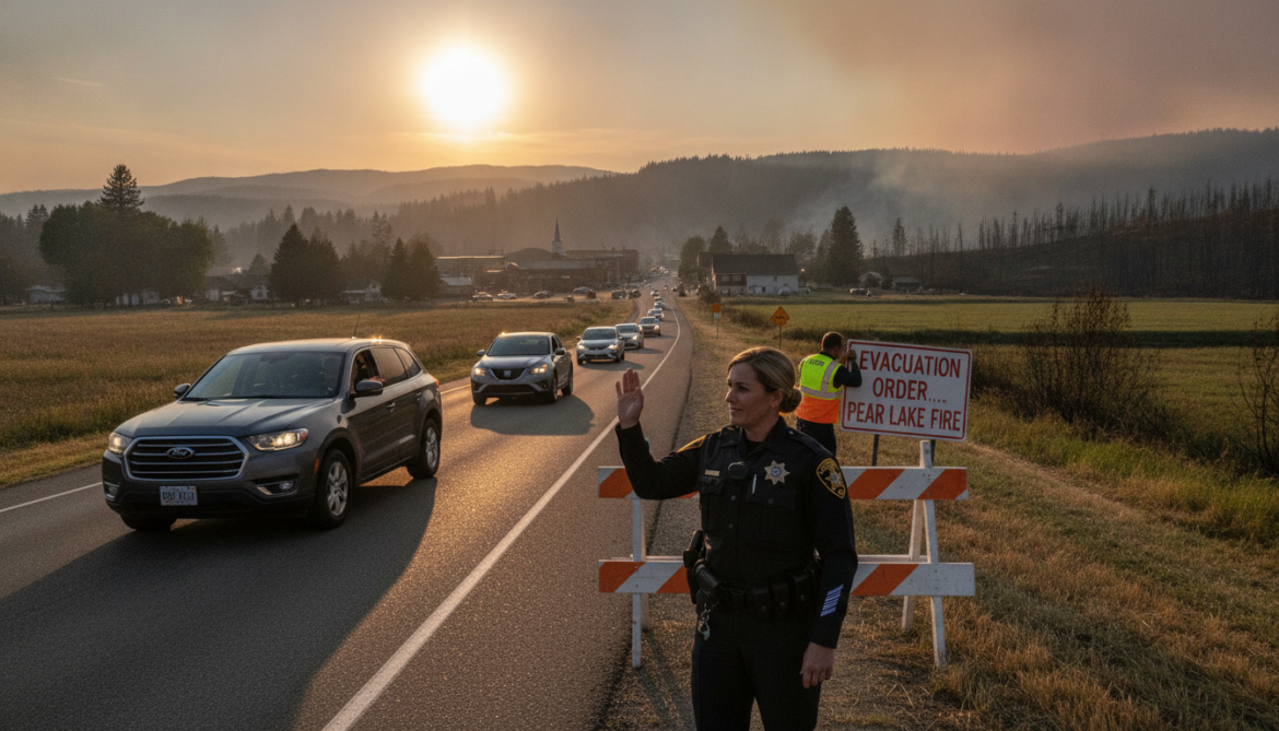 Clinton residents allowed to return as Pear Lake fire evacuation order lifted