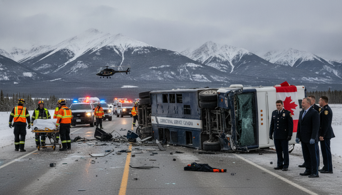 Correctional Service Canada officers killed during prisoner transfer in Alberta crash
