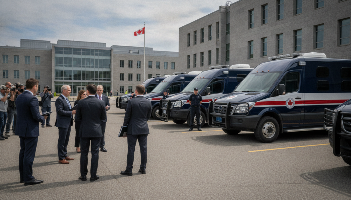 Correctional Service Canada replaces legacy escort vehicles with purpose-built fleet
