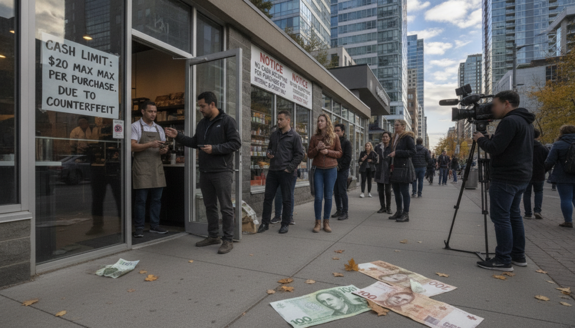 Counterfeit currency surge prompts Calgary merchants to limit cash acceptance