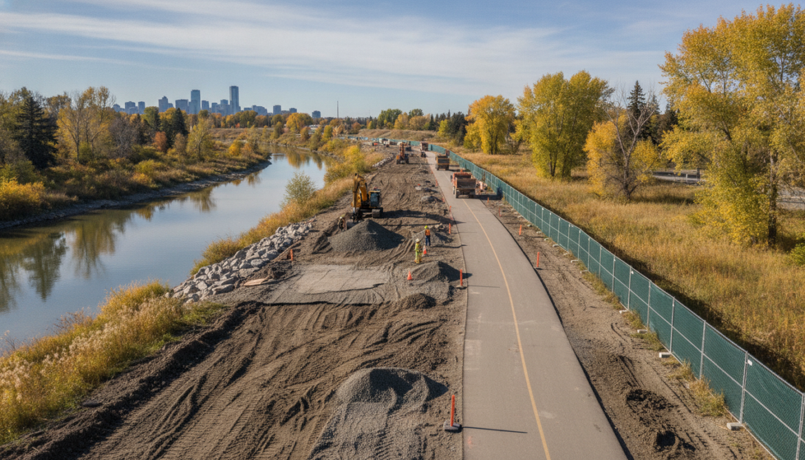 Fish Creek pathway widening continues as Alberta advances $15-million upgrade