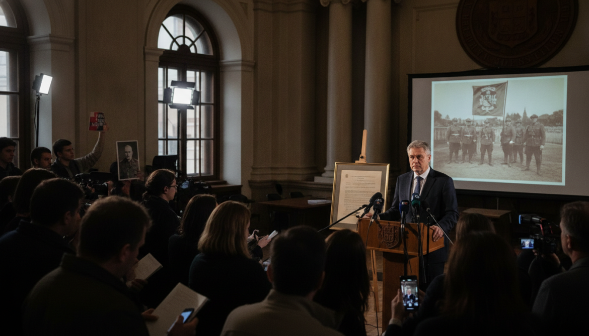 Martin Hunka endowment sparks controversy over father's Galicia Division ties