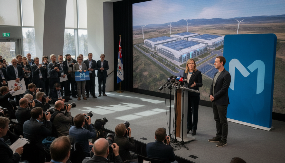 Meta announces $13-billion AI data centre in Alberta, premier vows no bill increases