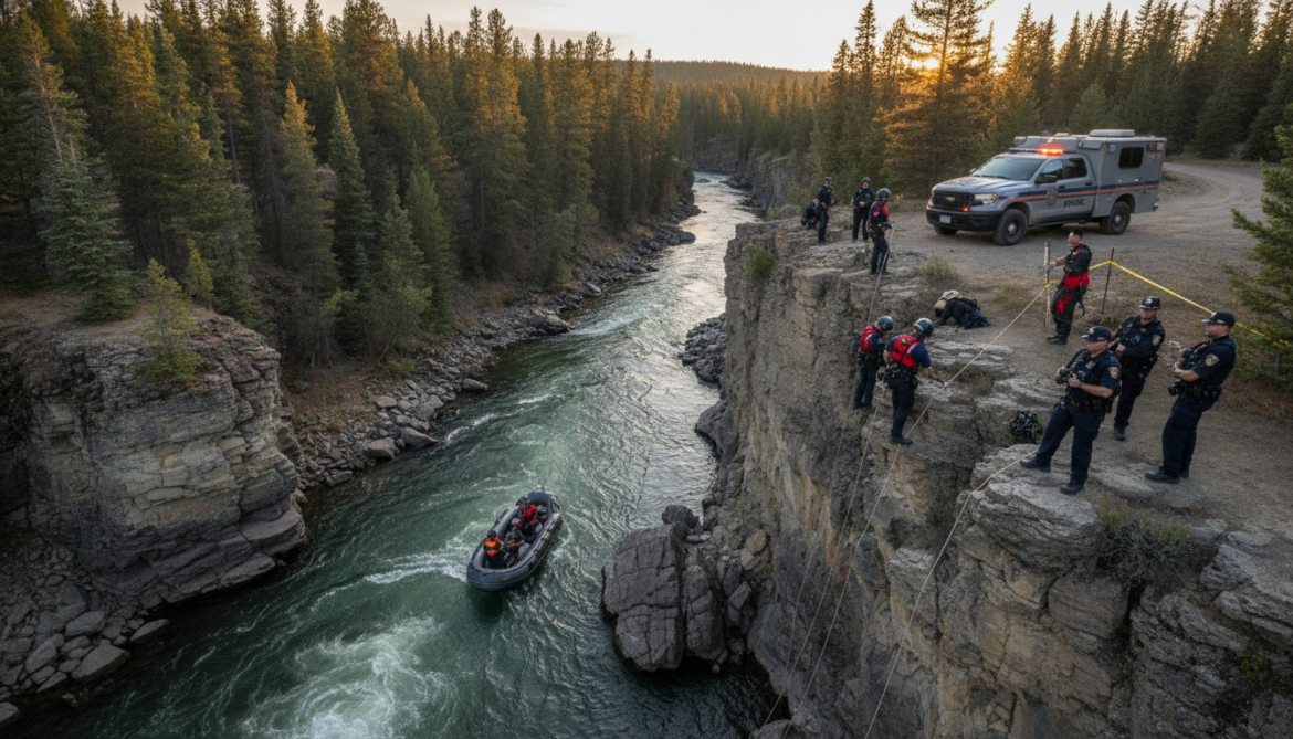 RCMP search for man missing after cliff jump at De Winton campground