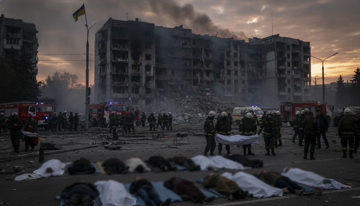 Russia and Ukraine exchange massive drone and missile strikes killing 16