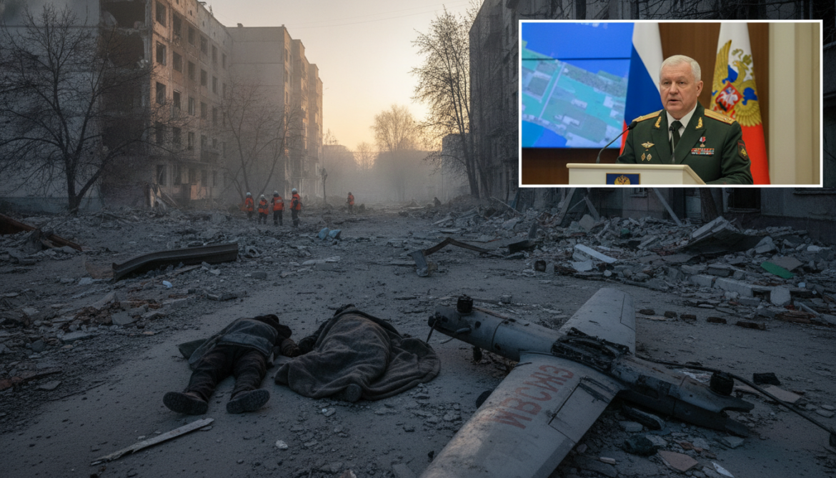 Russian Defense Ministry announces destruction of 635 Ukrainian drones, two dead in Saratov