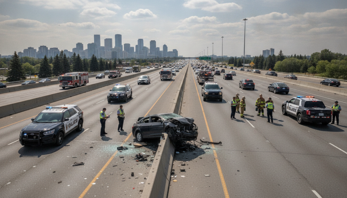 Tsuut'ina Trail crash kills man in his 20s, Calgary's 22nd road fatality