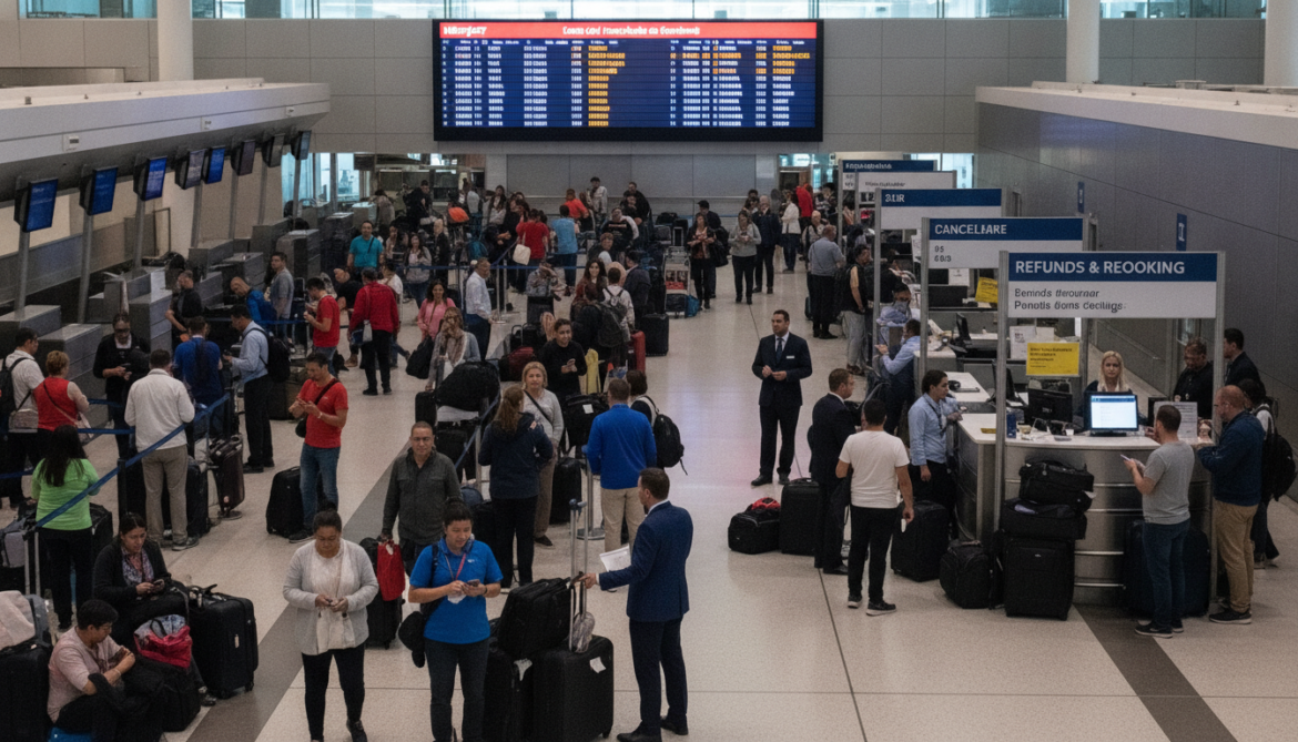 WestJet strike cancels 490 flights as passengers seek refunds
