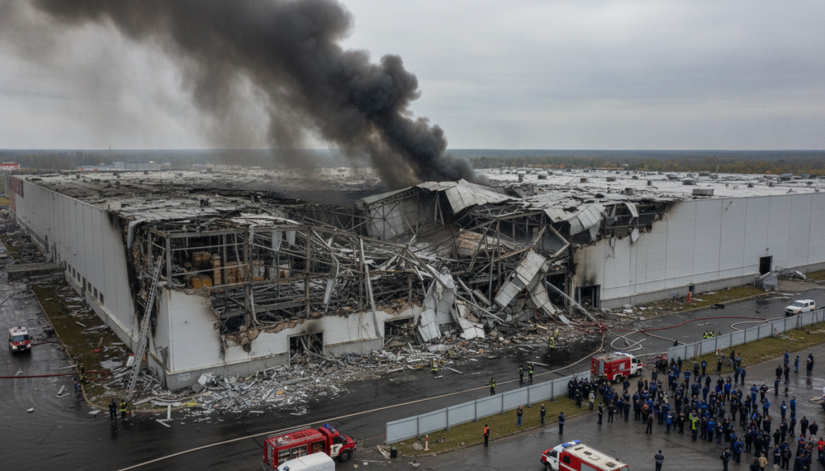 Wildberries warehouse struck by Ukrainian drones in Vladimir region