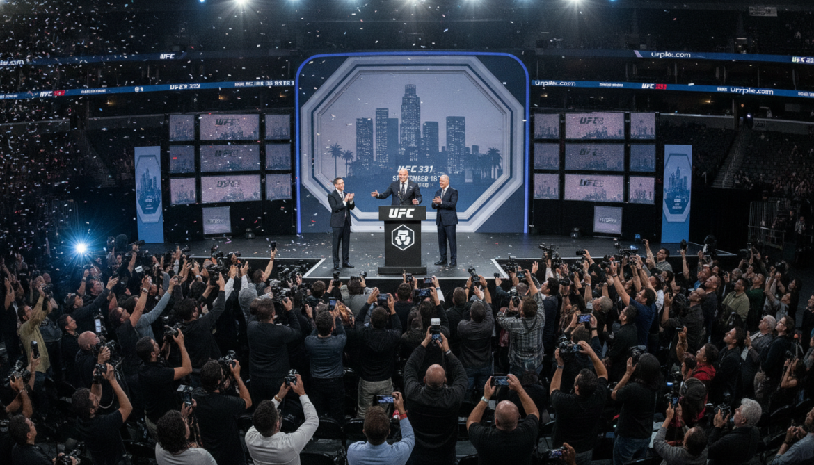 UFC announces Los Angeles return with UFC 331 scheduled for Sept 19