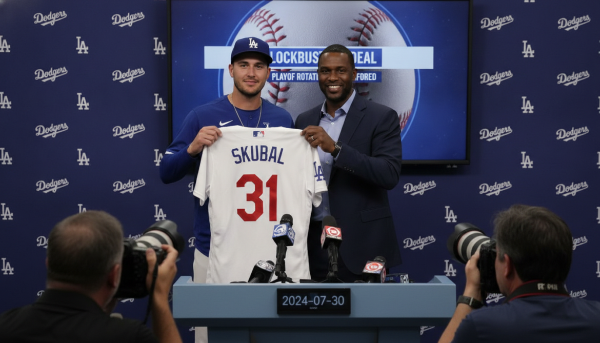 Dodgers acquire Tarik Skubal in blockbuster deal reshaping playoff rotation