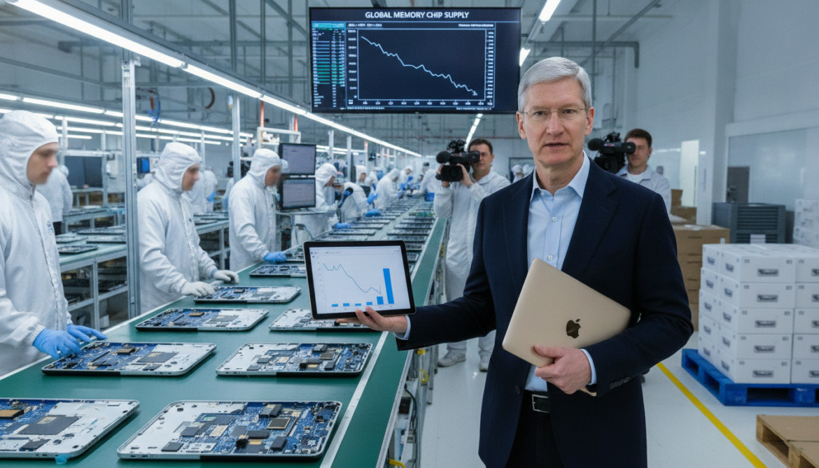 MacBook Air availability tightens as Apple cites global memory chip shortage