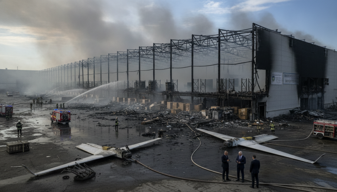 Wildberries warehouse struck by Ukraine after Kyiv says it stored drone components for Russia