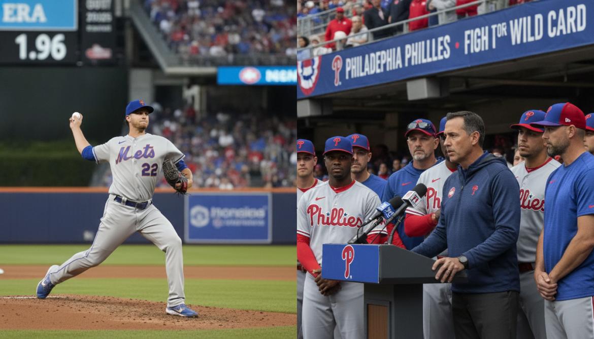 Mets reliever Raley posts 1.96 ERA as Phillies jockey for NL wild-card