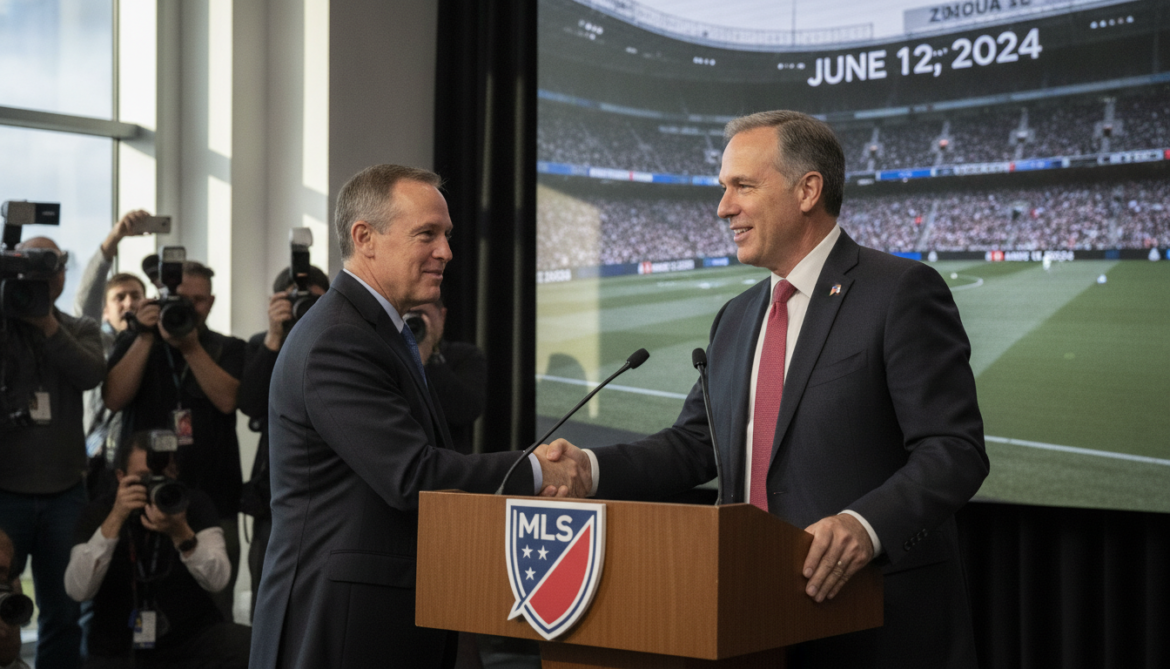 Major League Soccer names Larry Berg as next commissioner