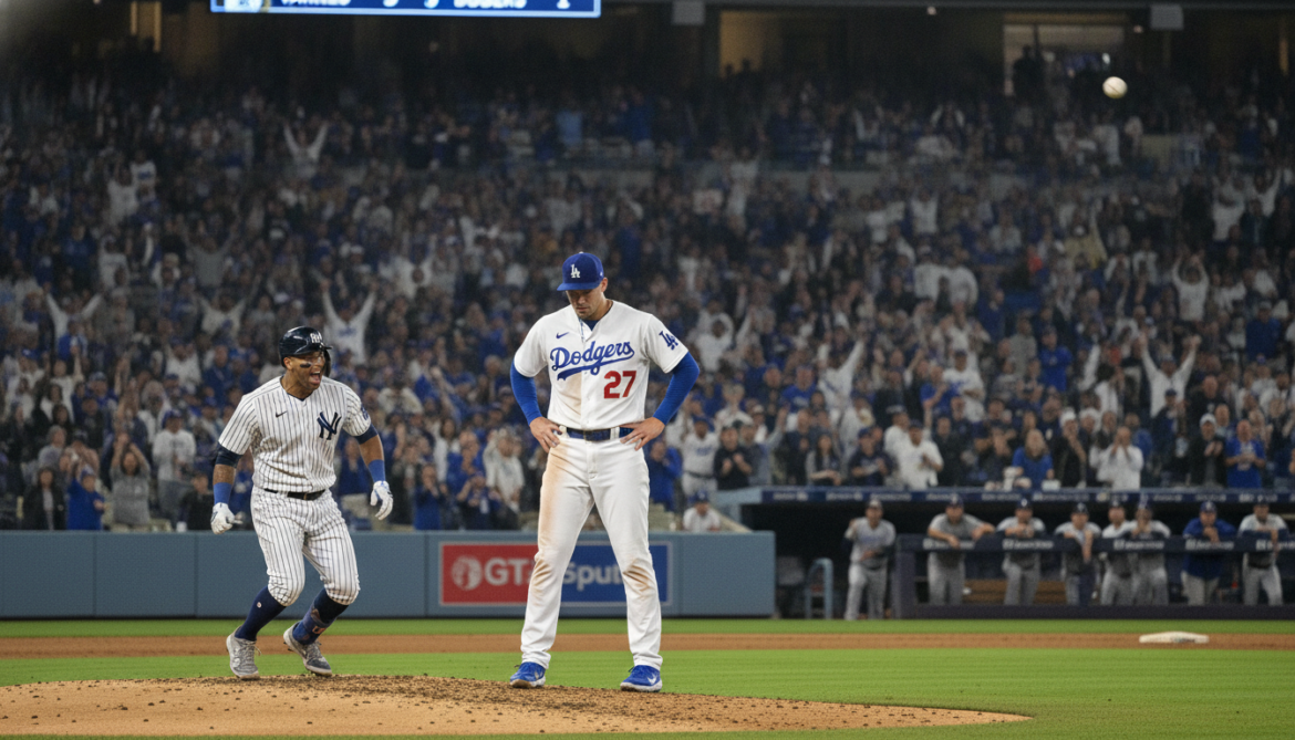 Skubal's Dodgers debut spoiled as Lombard Jr dazzles in Yankees