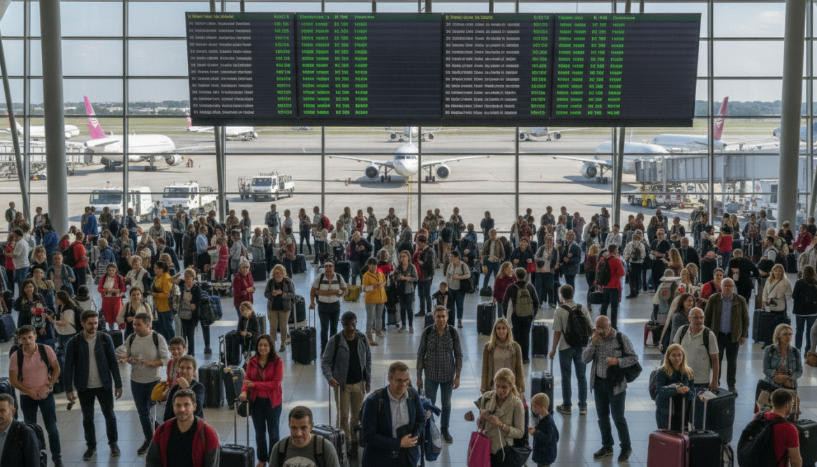 Global air travel defies fuel crisis and sets busiest day record