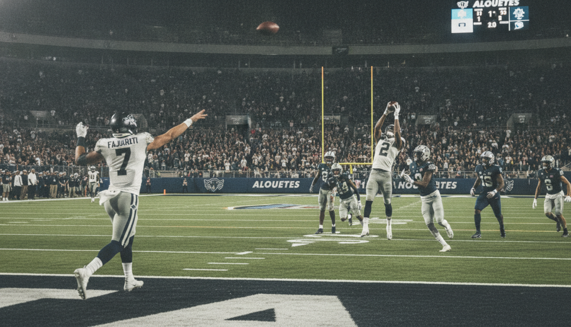 Alouettes' Alexander fires 56-yard strike for Philpot's third touchdown
