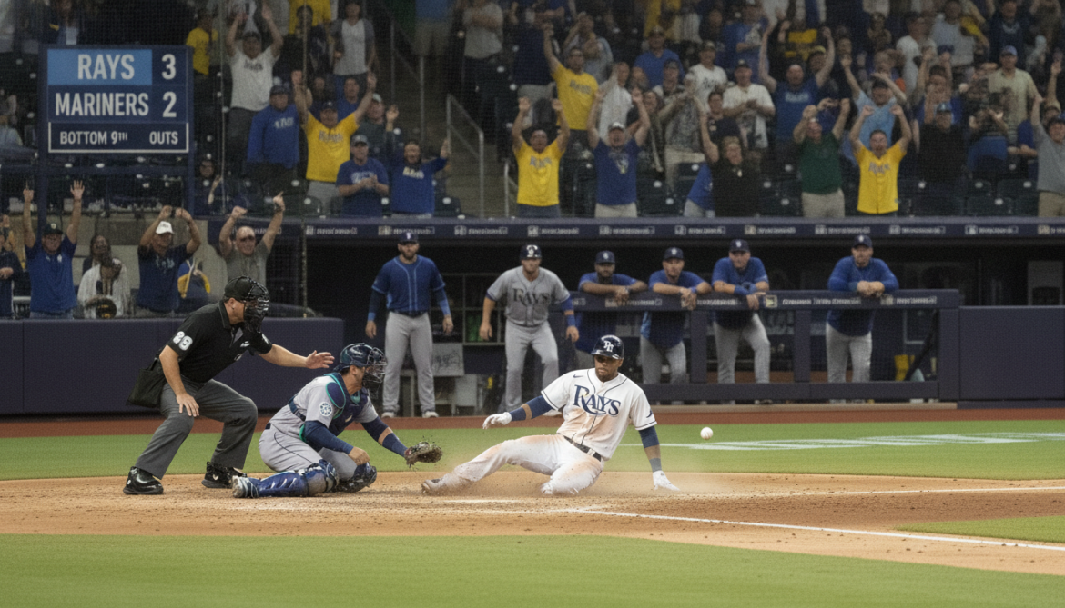 Tampa Bay Rays edge Seattle Mariners 3-2 in MLB highlights