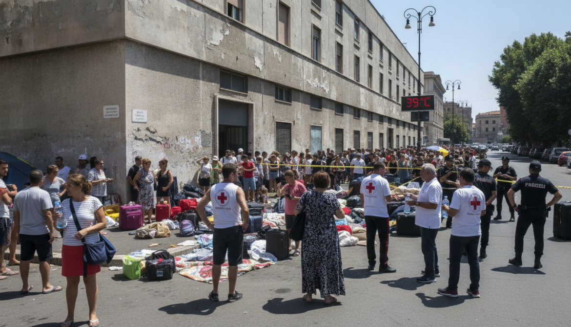 Spin Time Labs eviction displaces 300 Rome residents amid heatwave