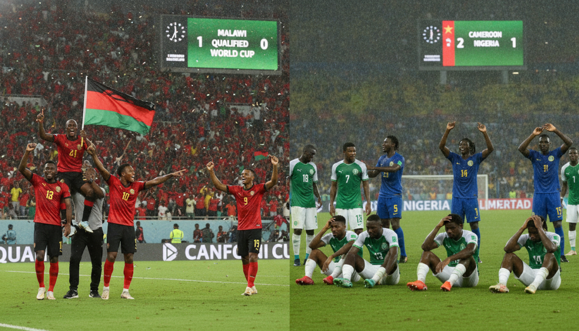 Malawi qualify for maiden World Cup as Cameroon eliminate Nigeria