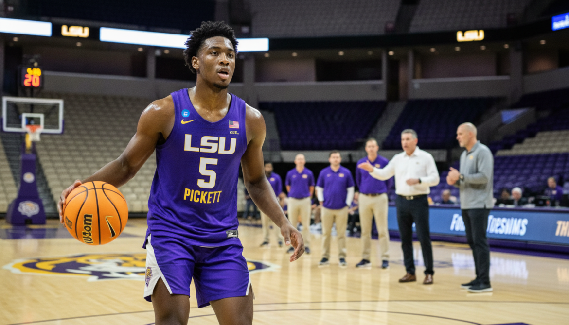 LSU stands by decision to let D.J. Pickett wear No. 5 jersey