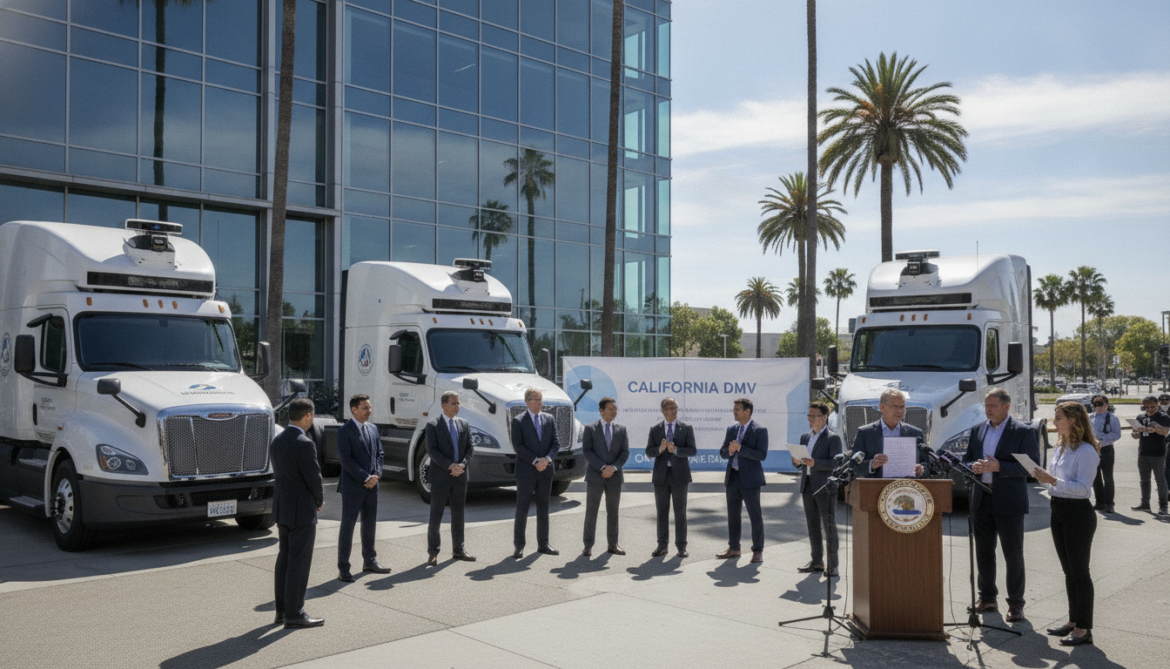 Aurora, Kodiak granted California DMV permits to test self-driving trucks