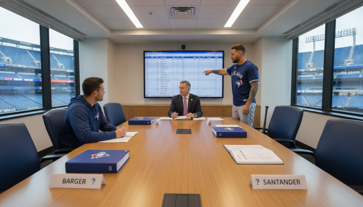 Blue Jays' Sanchez future could be determined by Barger and Santander availability