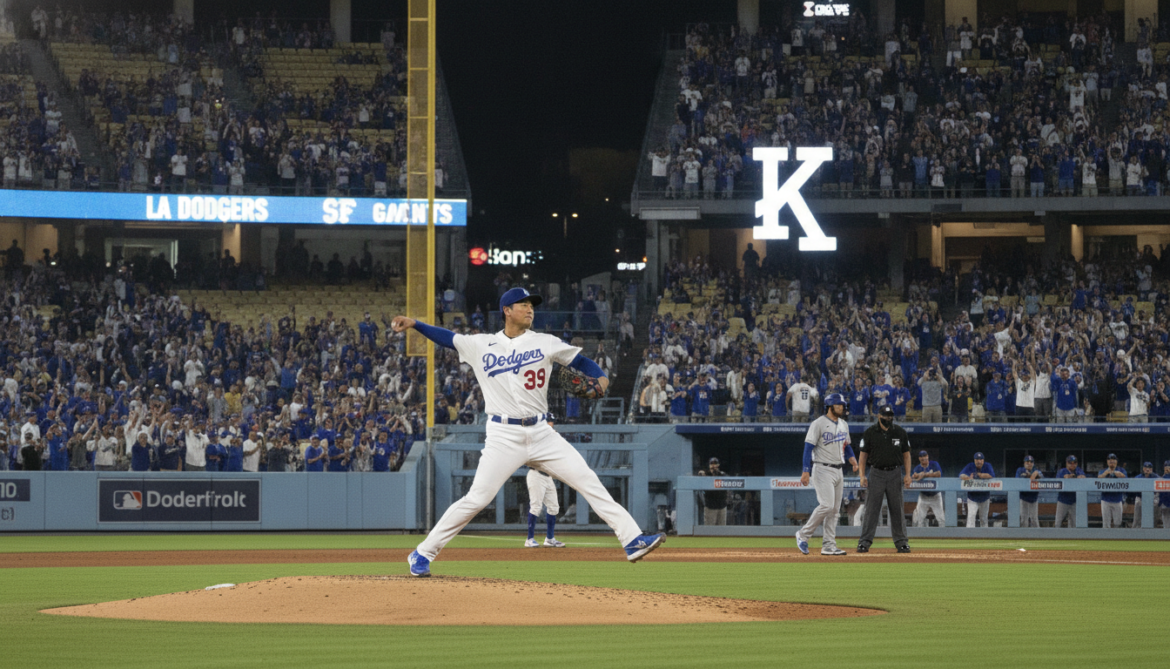 Dodgers pull within a game of NL lead as Yamamoto fans nine