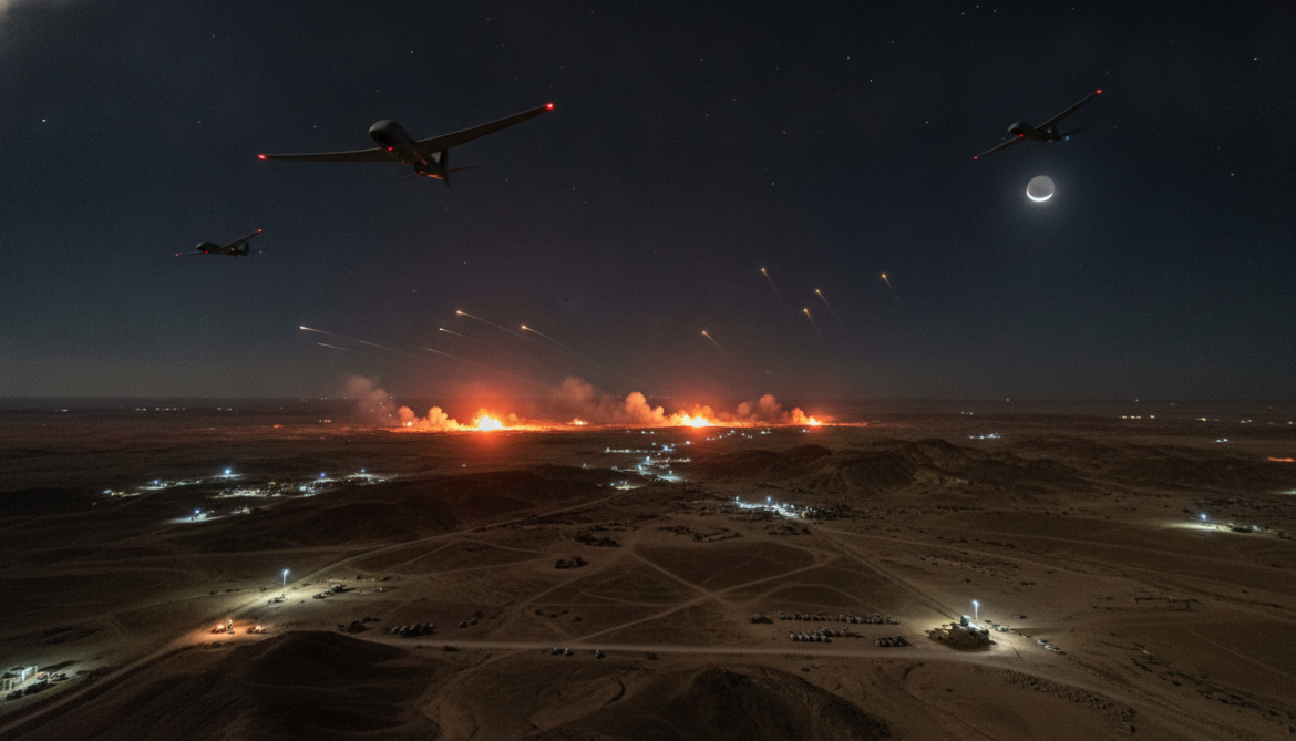 Yemeni government launches drone strikes across Marib, Taiz and al-Makha signalling escalation