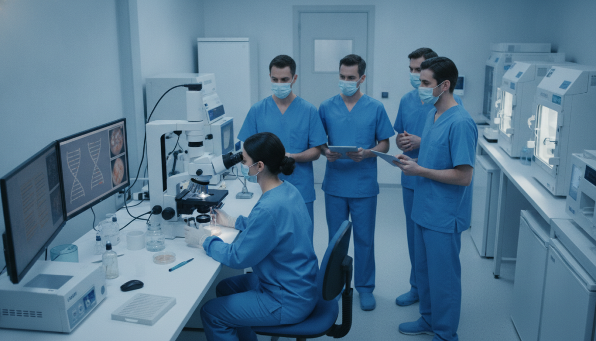 Preimplantation genetic testing examines IVF embryos for disease risk without altering DNA