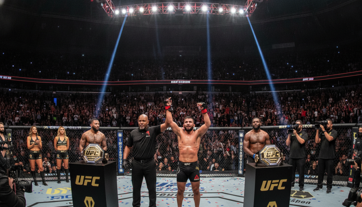 UFC 330: Makhachev sets 17-fight win streak as champions defend
