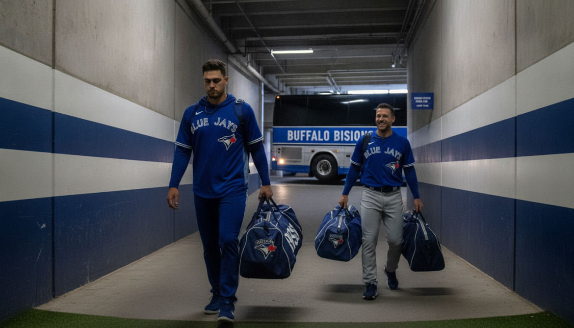 Blue Jays send Ricky Tiedemann to Triple-A and reinstate Brendon Little